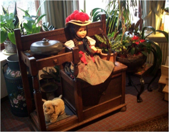 Doll in display