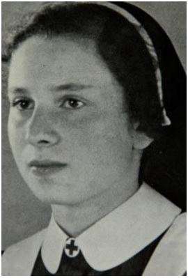Hansie in her nurse's uniform