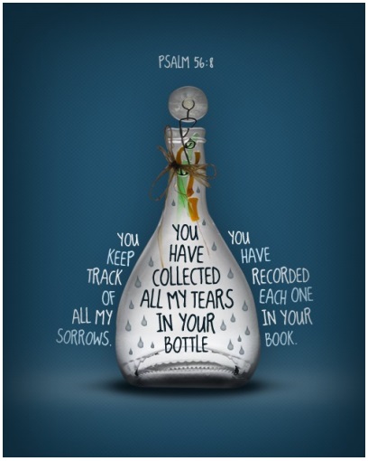 Psalm 56:8 bottle