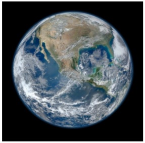 Earth from orbit
